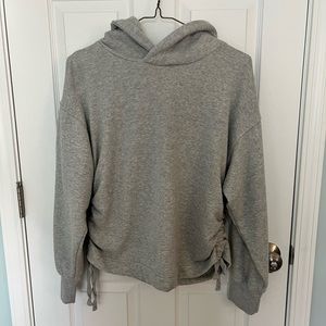 Aerie Ruched Side-Tie Hoodie